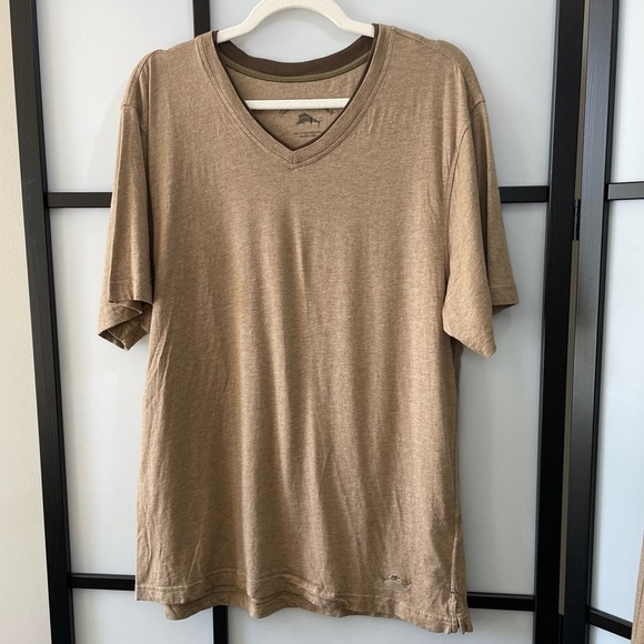 [m/l] Tommy Bahama Men’s Matching Muted Golden Yellow Pajama Set Lightweight - Picture 1 of 14